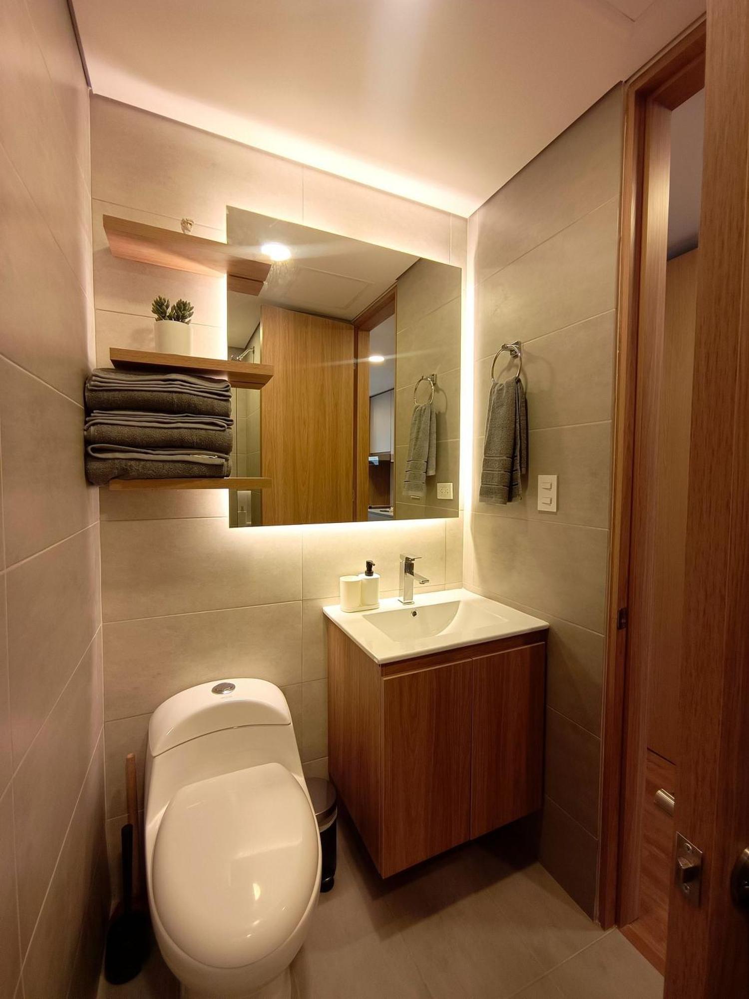 Apartamento Loft Con Vista Natural, Wifi 350 Mg, Usaquen *